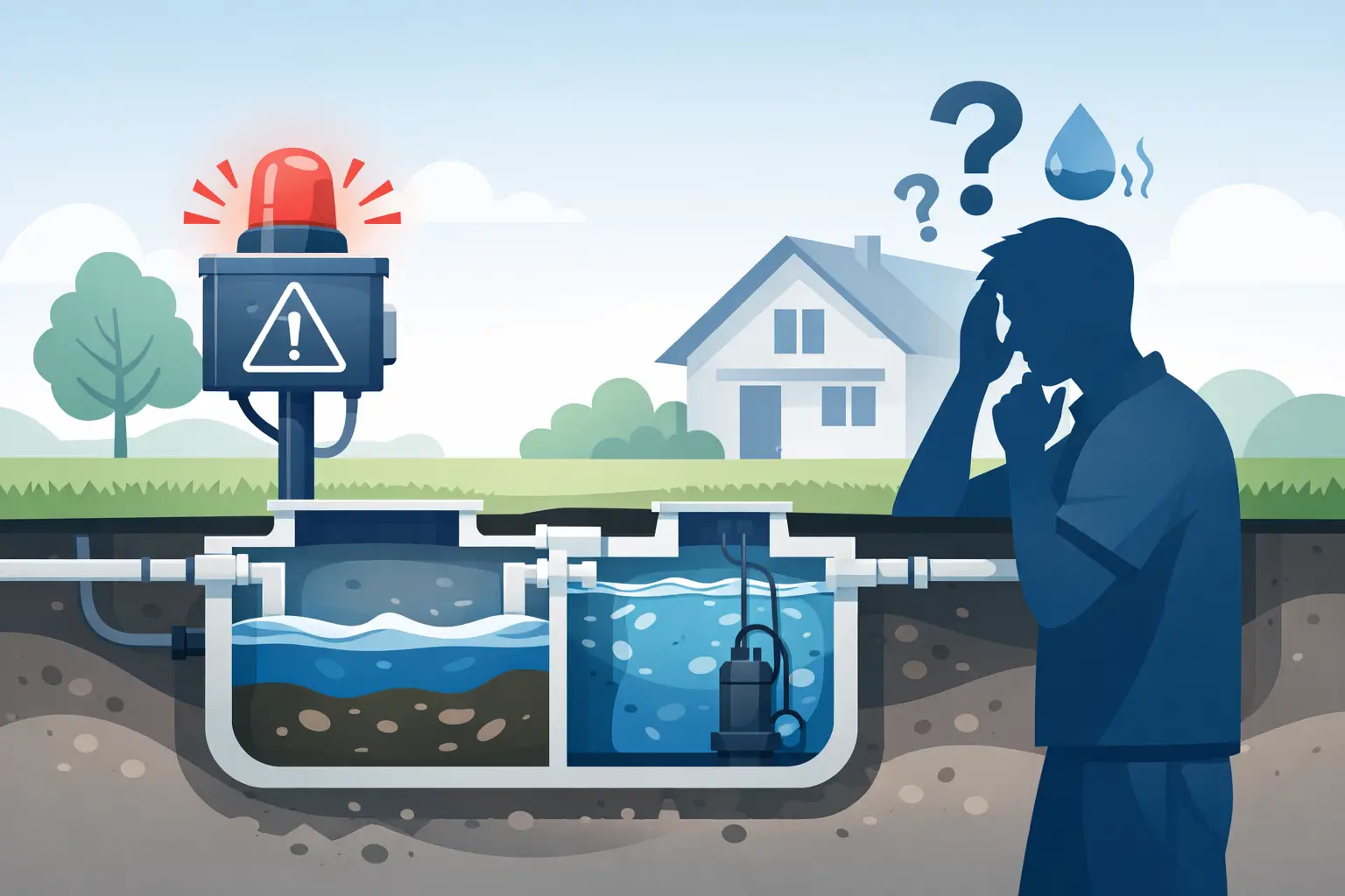 Septic Alarm Going Off? What to Do Now