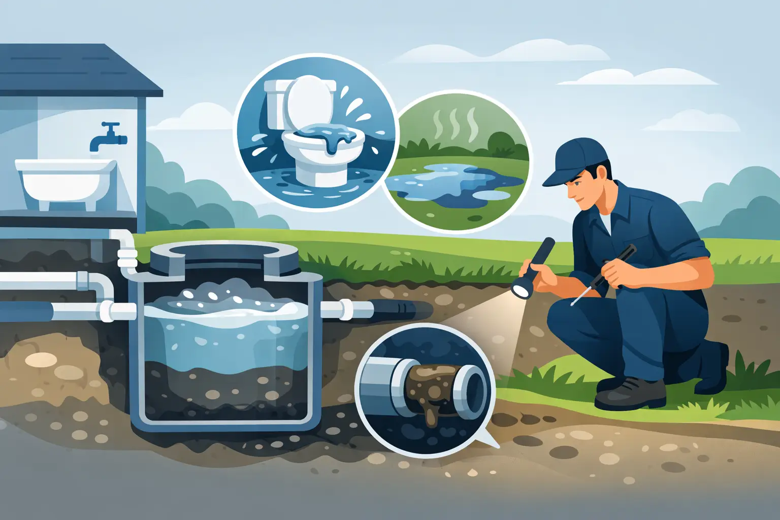 How to Diagnose Septic Backup Fast