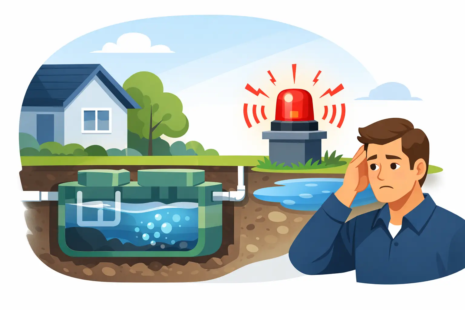 Why Is Septic Alarm Sounding?