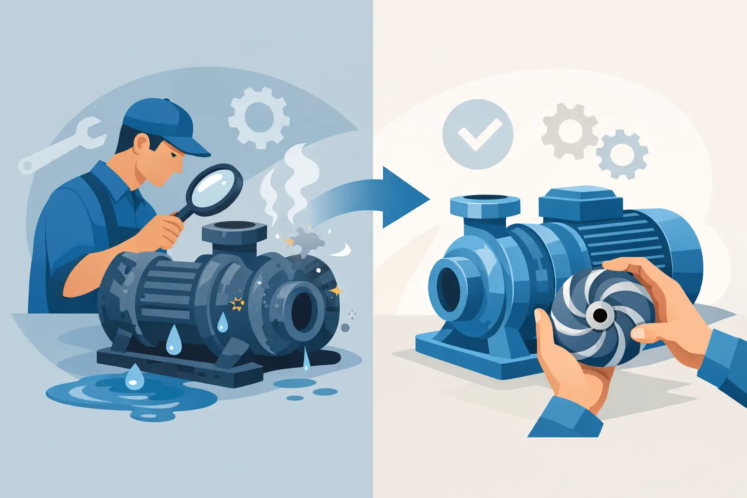Pump Repair or Replacement? Know the Signs