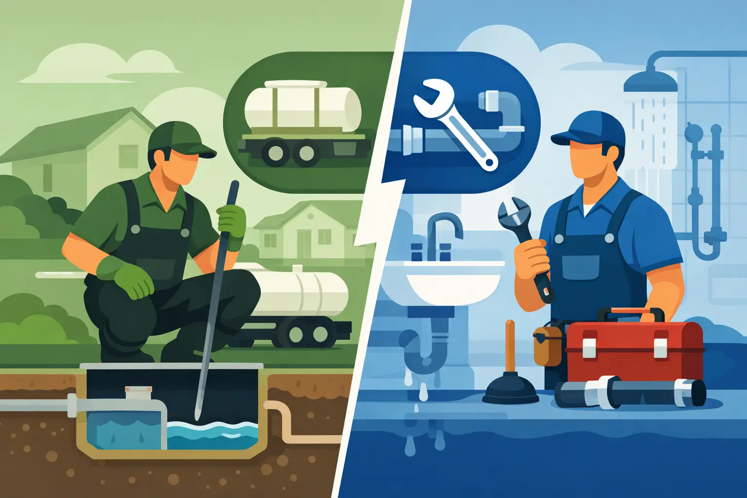 Septic Specialist vs Plumber: Who to Call