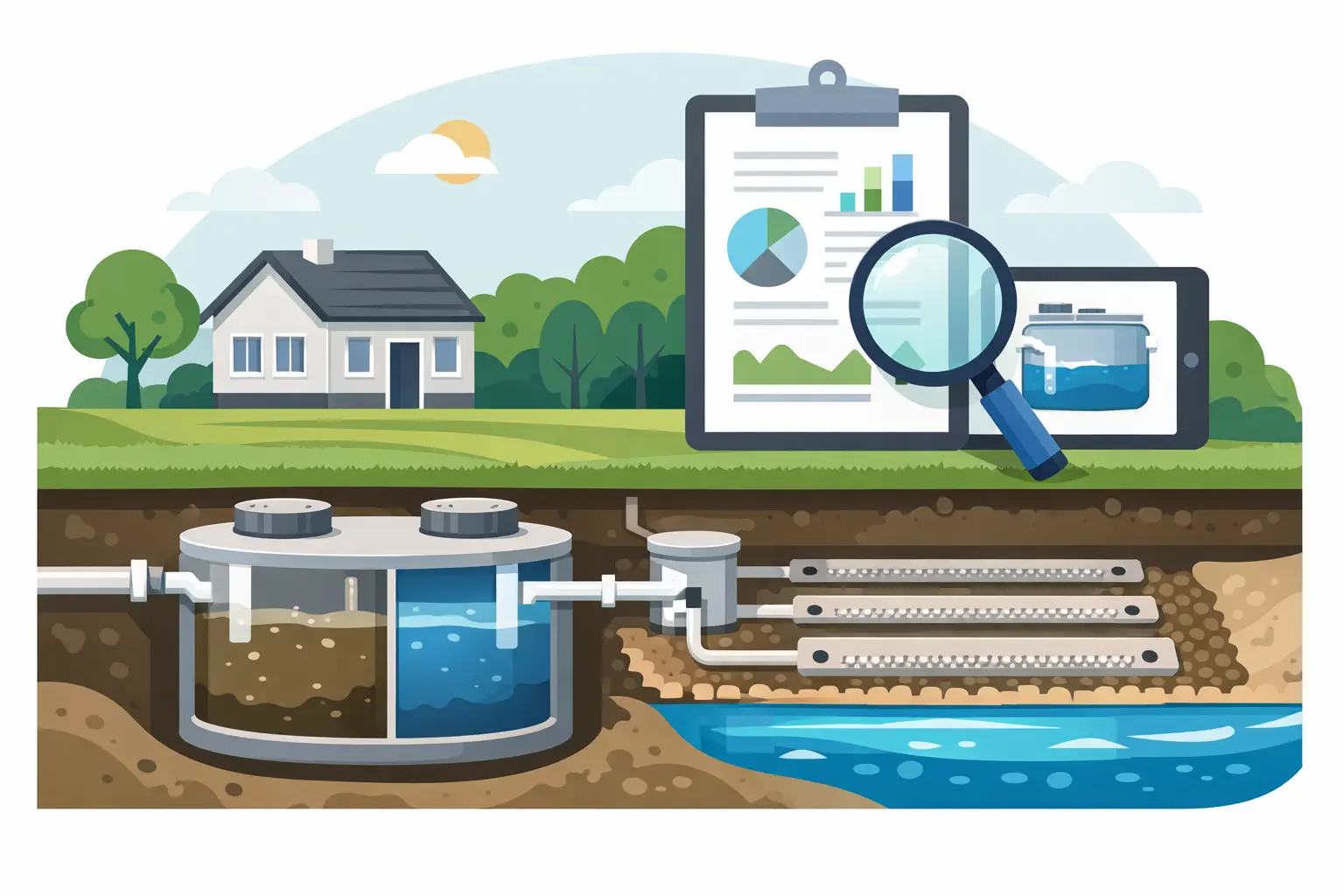 What a Septic System Assessment Report Shows