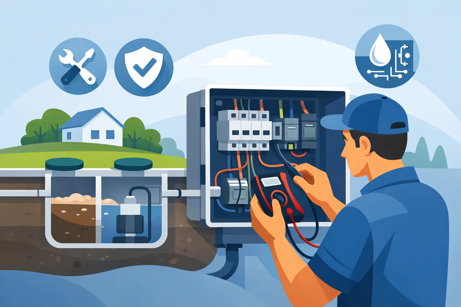 Who Repairs Septic Control Panels and Why It Matters