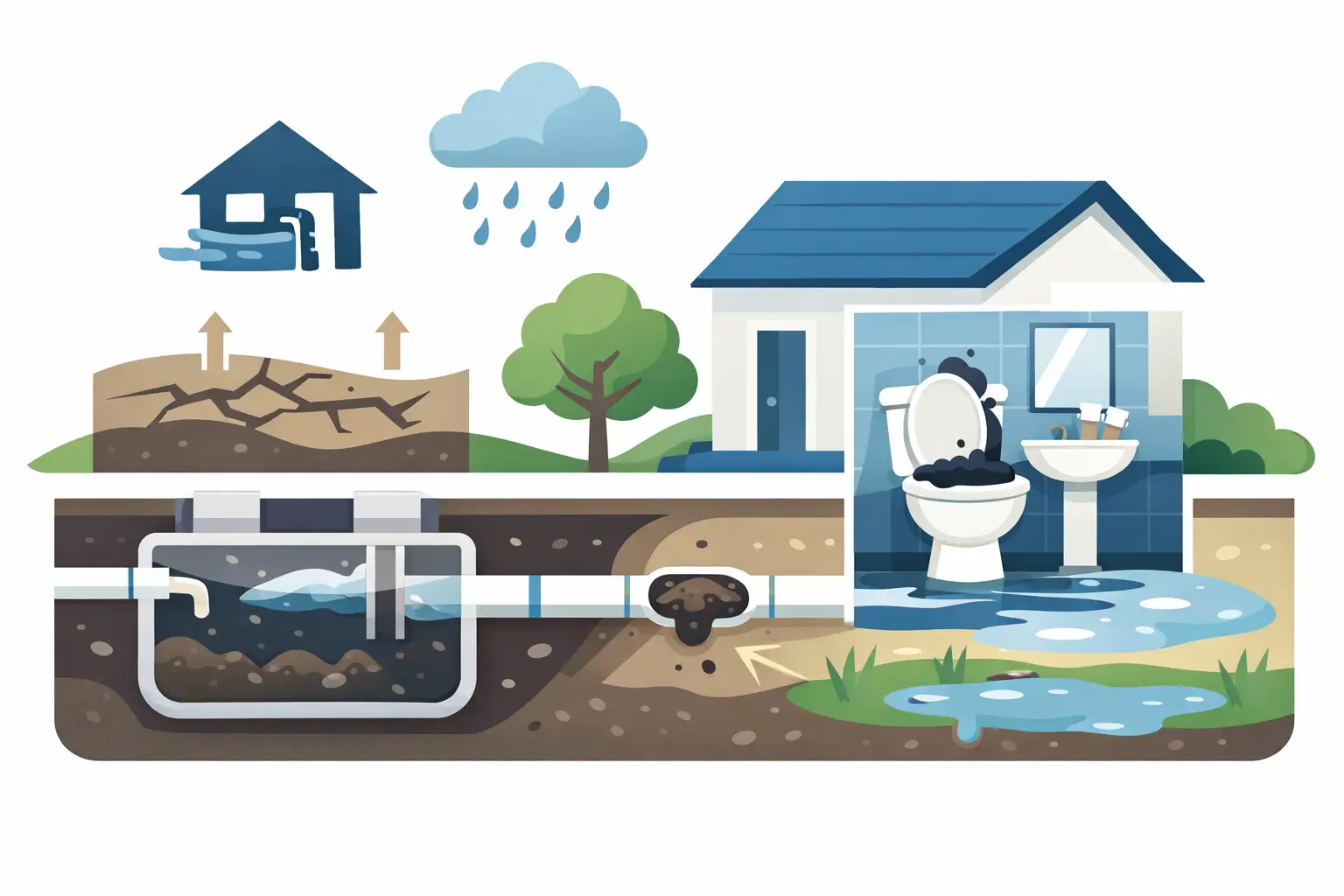 Why Is Septic Backing Up? Causes and Next Steps