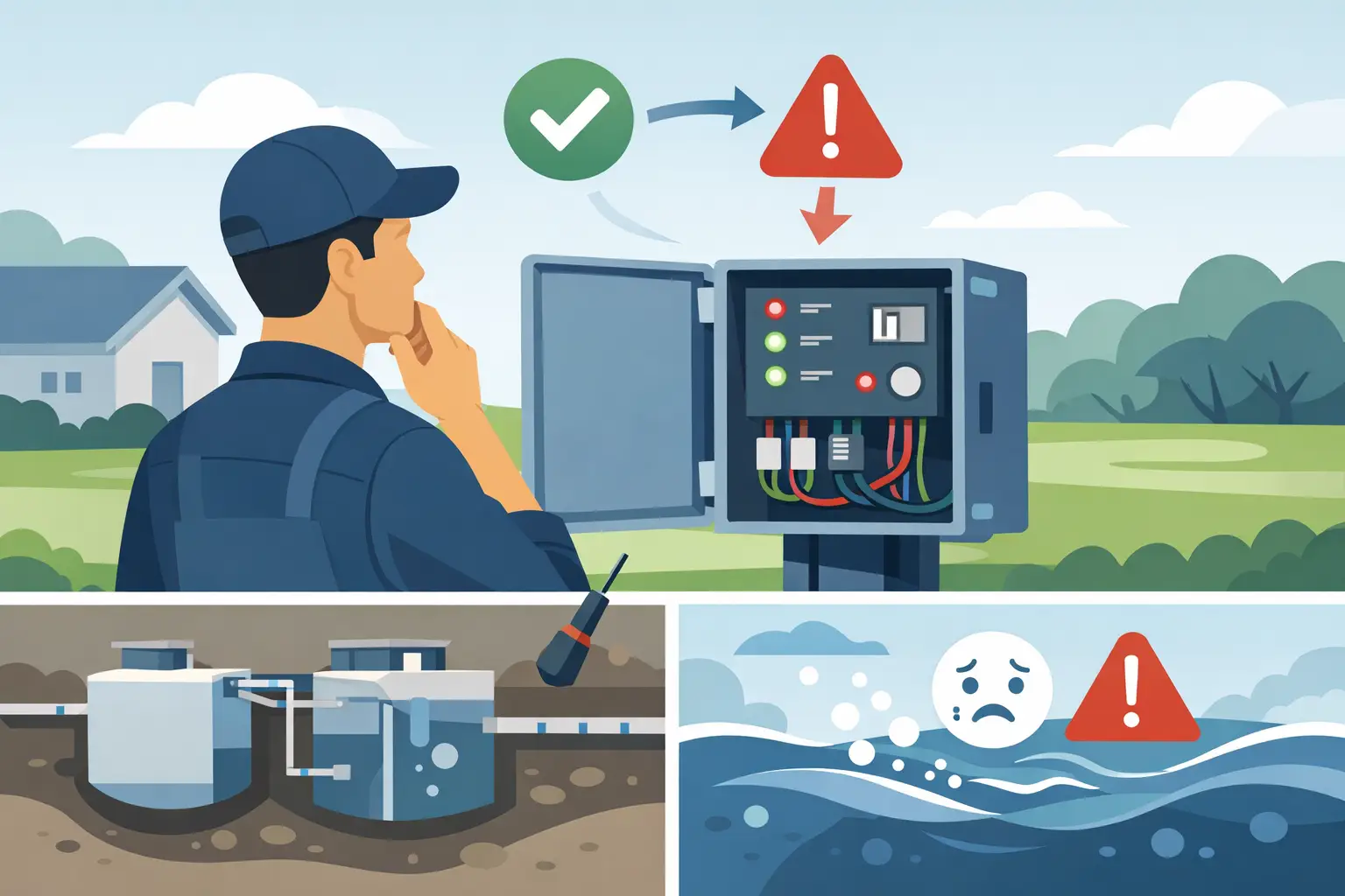 How to Reset a Septic Panel Without Making It Worse