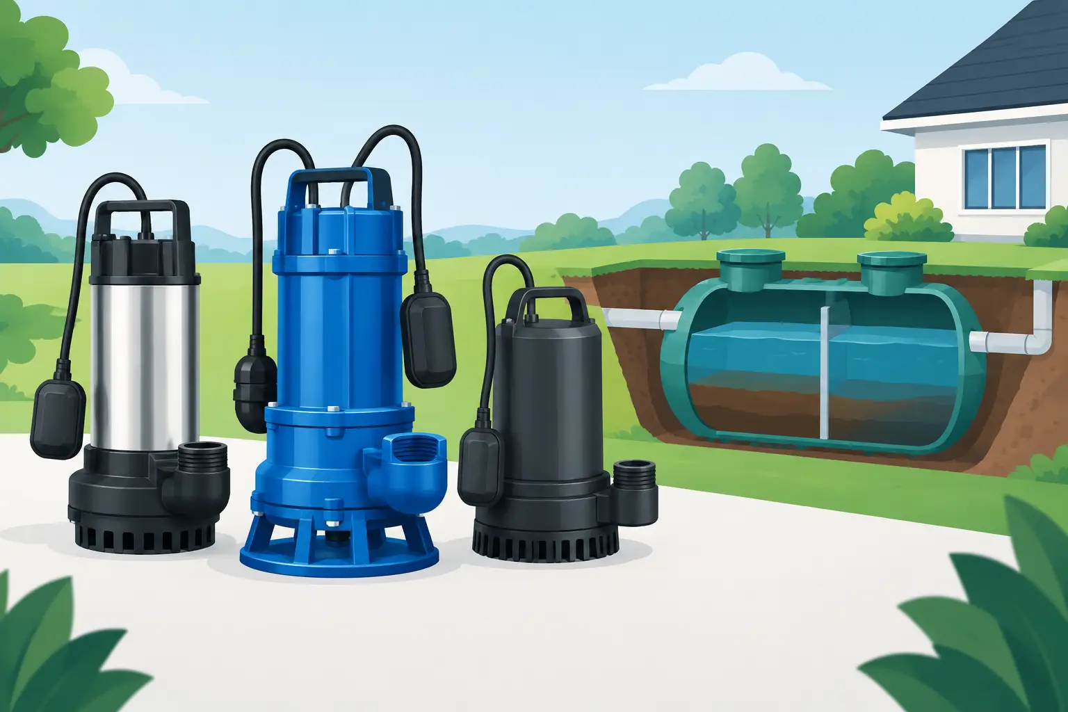 Best Septic Pump Brands for Reliable Wastewater