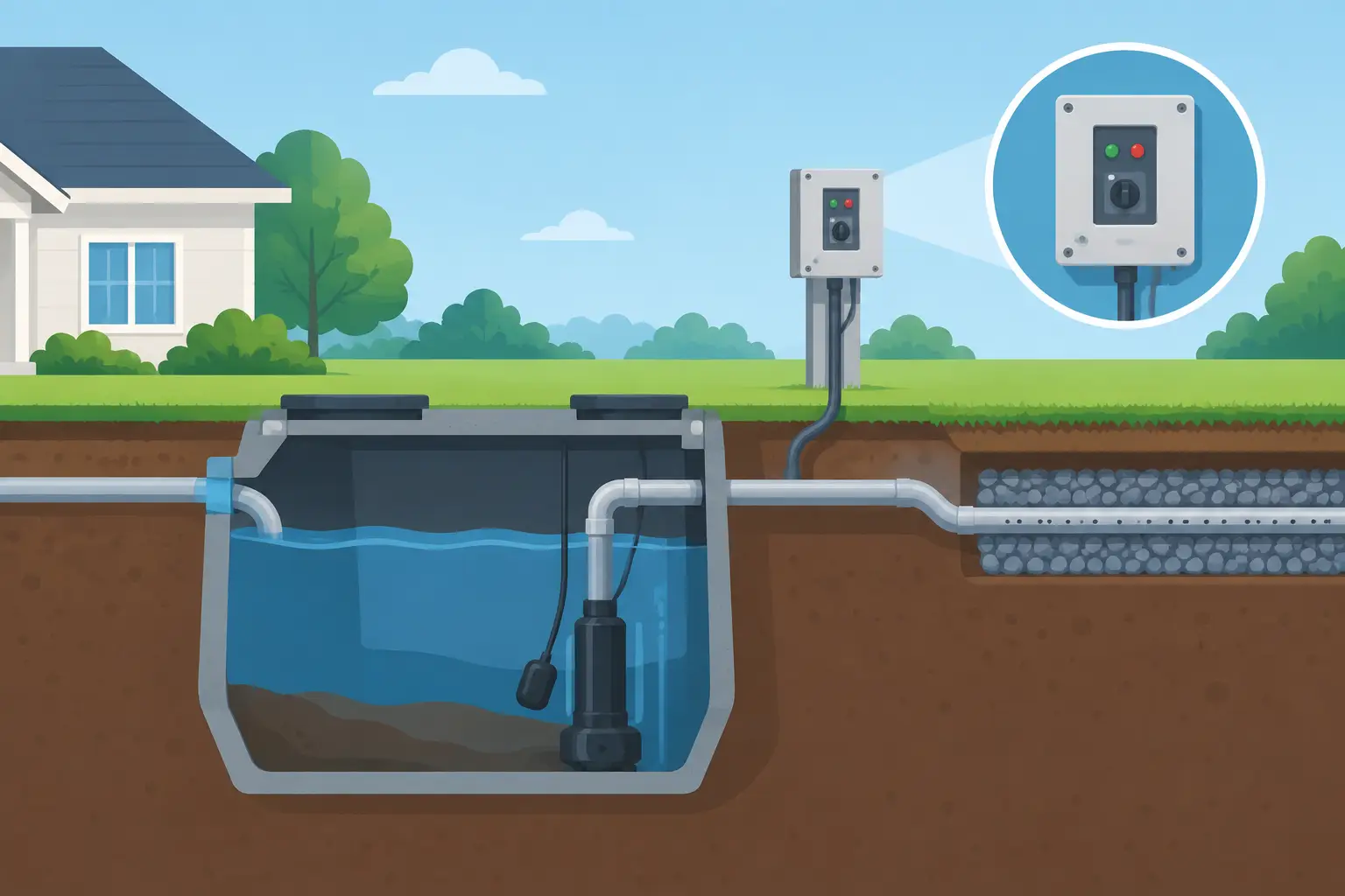 Pump Control Panels Keep Septic Systems Safe